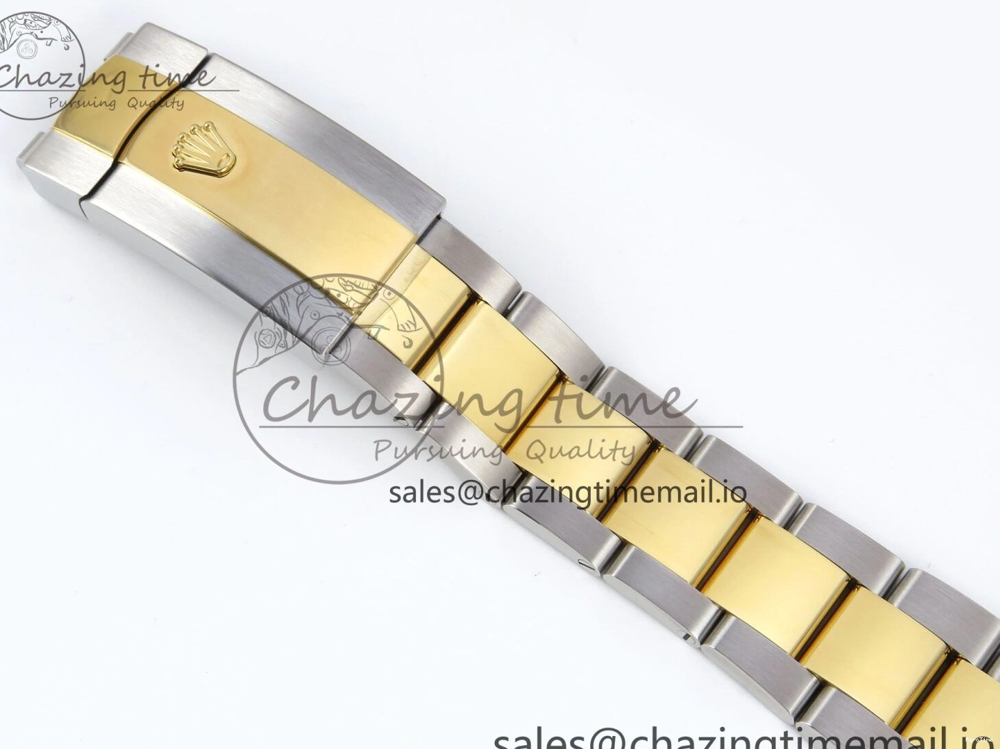 MiroTime 0418 SmartChoice DateJust 36 126233 EWEF Best Edition YG Stick Dial on SS YG Oyster Bracelet A 669